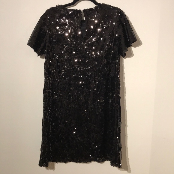 Zara black sequins dress - Picture 7 of 14